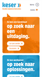 Mobile Screenshot of keser.nl